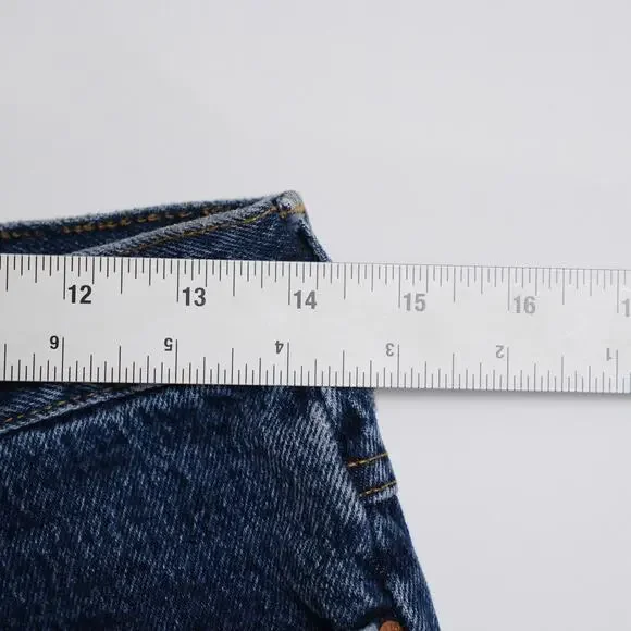 VTG Palmettos Womens 80’s High Waisted Mom Jeans 13 Ankle Zip Tapered USA Made - Picture 8 of 11